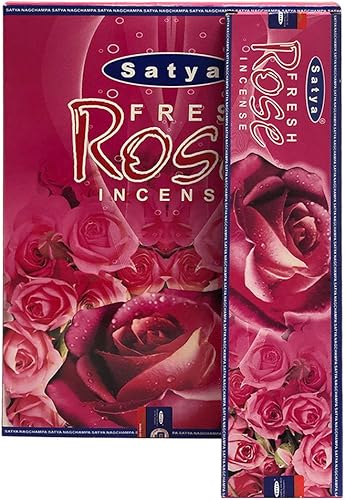 Vista 103 de Varillas de incienso de sándalo - Total de 180 varillas de incienso y soporte para varillas de incienso Insence Insense Satya