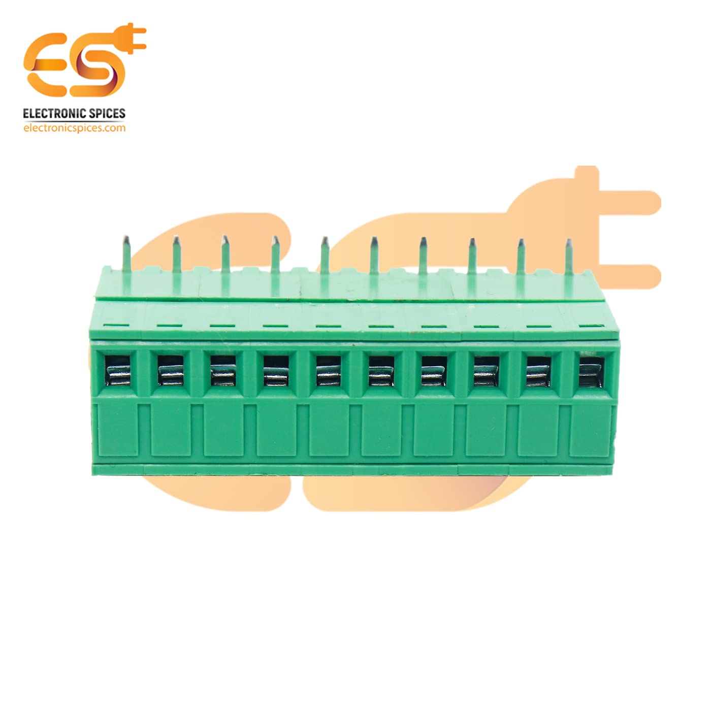 Electronic Spices Male and Female 10 Pin 5.08mm Pitch Pluggable Terminal Block Connector Pair of 5 (2EDGR-5.08-10p and 2EDGK-5.08-10p) 1