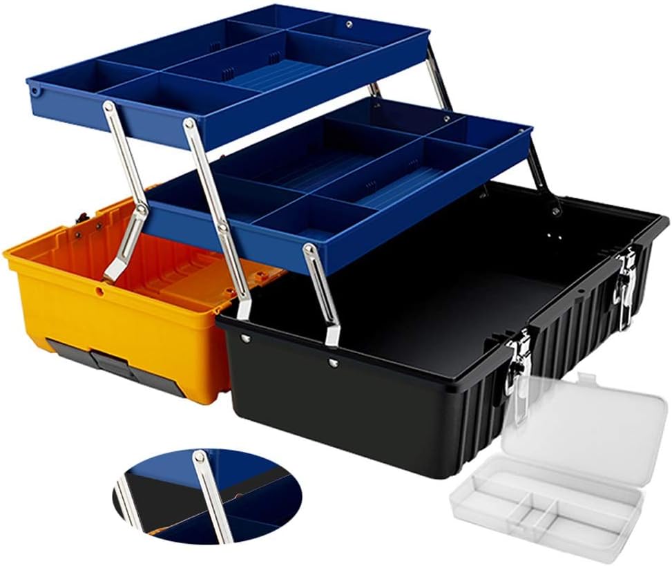 Portable Toolbox 17inch Multifunction 3 Layer Toolbox