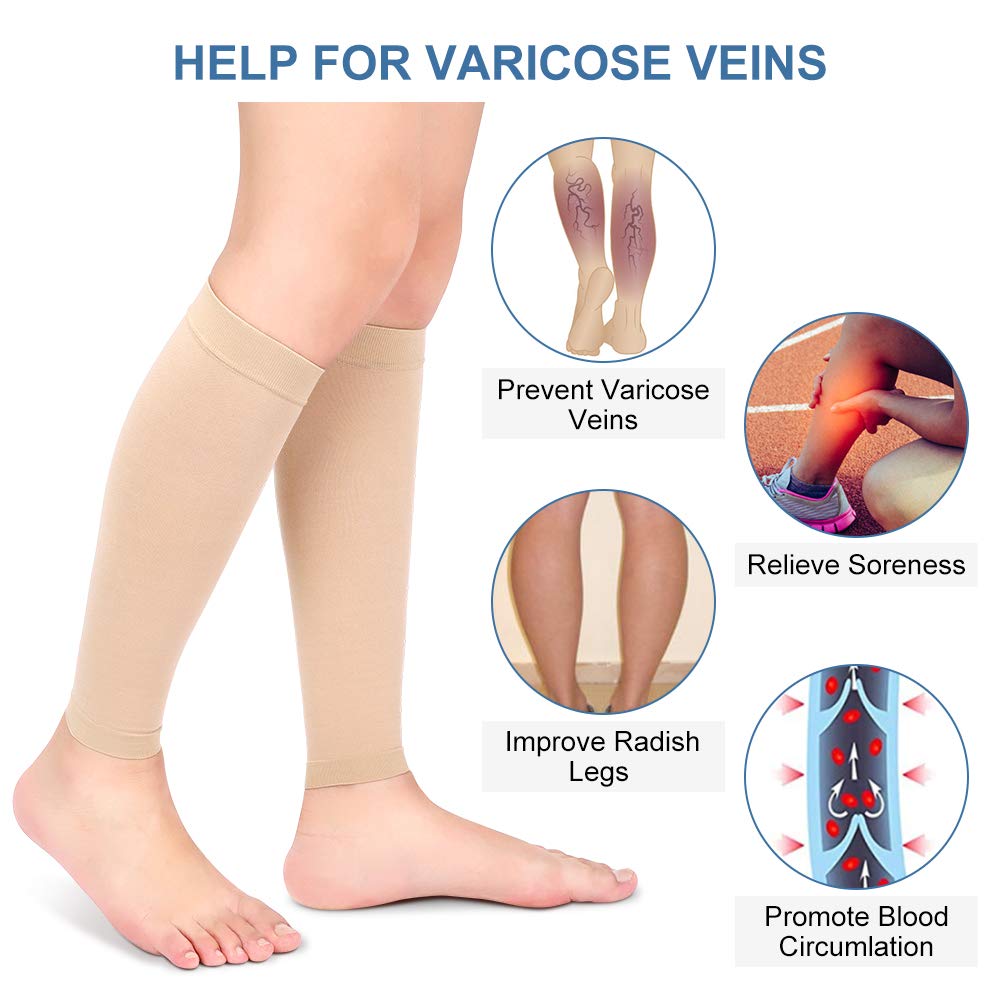 Vene Varicose Fascia A Compressione Graduata Calze Elastiche