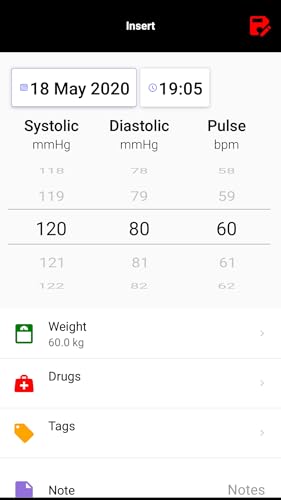 BLogPressure log your high blood pressure BP