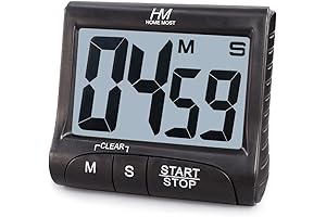 3" Large Display Kitchen Timer - Digital Timer Magnetic Back