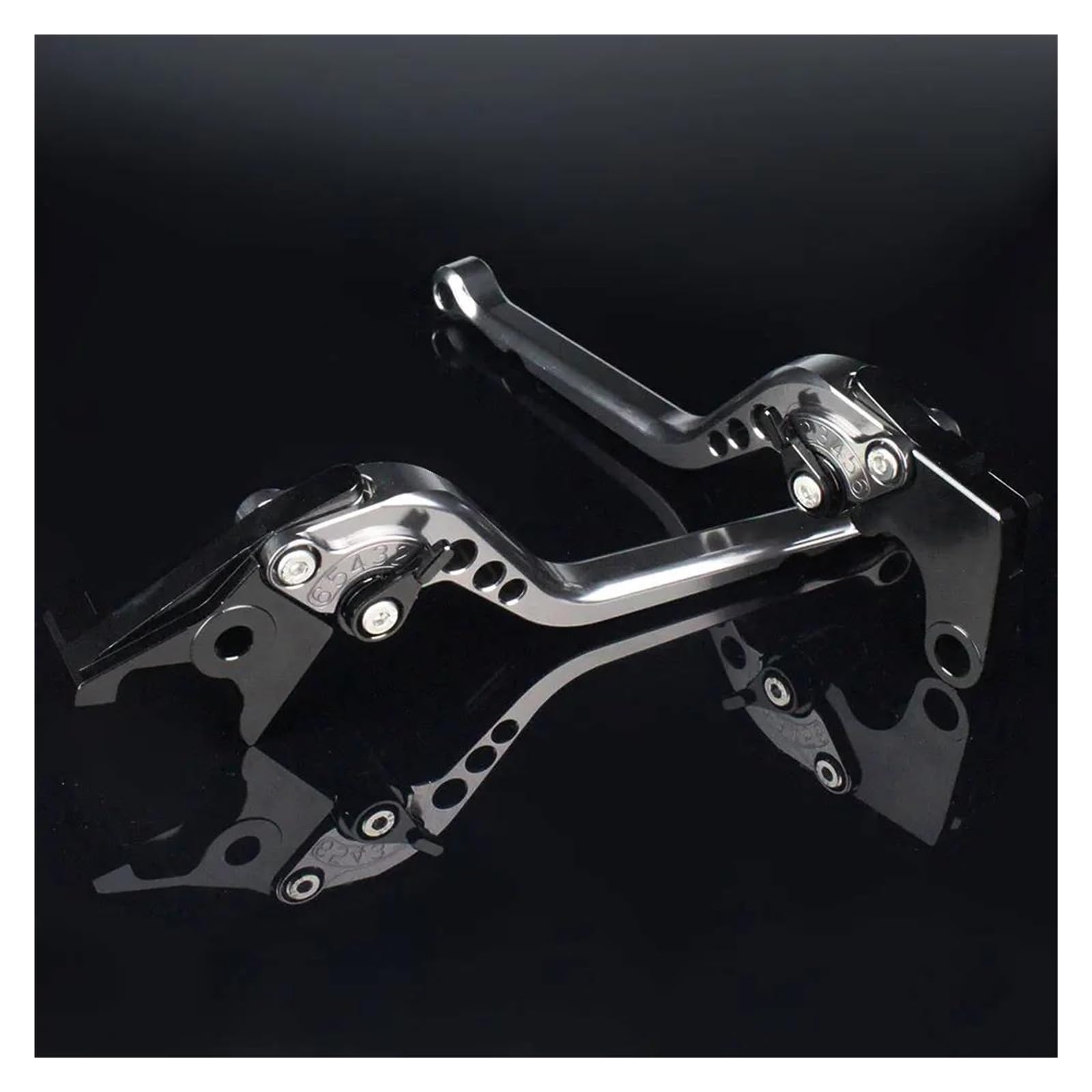 Ctcywlwayz Gray 177Mm Motorcycle Brake Clutch Levers Adjustable For Grom Msx125 Msx 125 2014-2025 Brake Clutch Lever