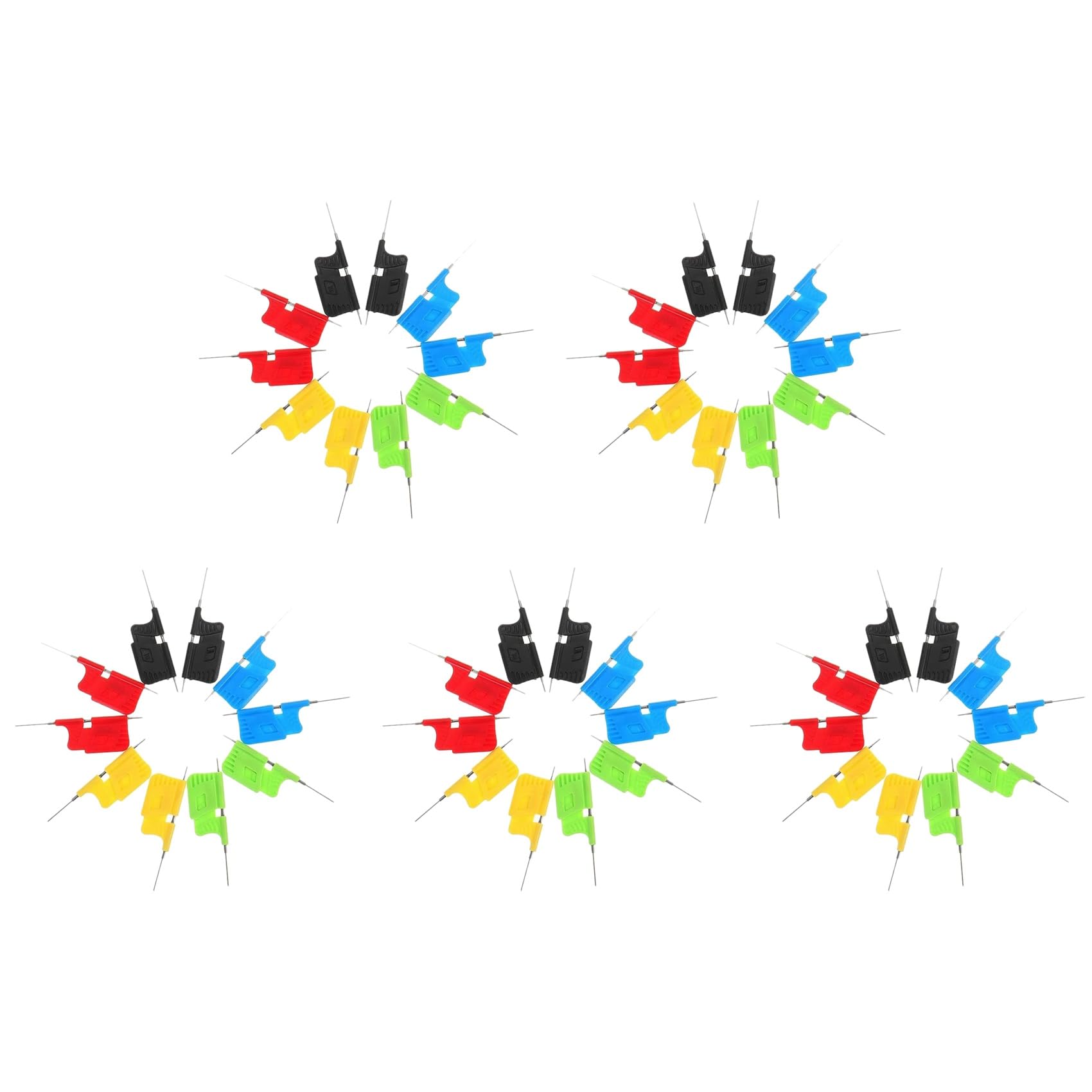 Jnchdghwa Color Mixing 50Pcs Sdk08 Test Clip Smd Ic Test Hook Clips For Electrical Testing Ultra Small Clip Test Chip