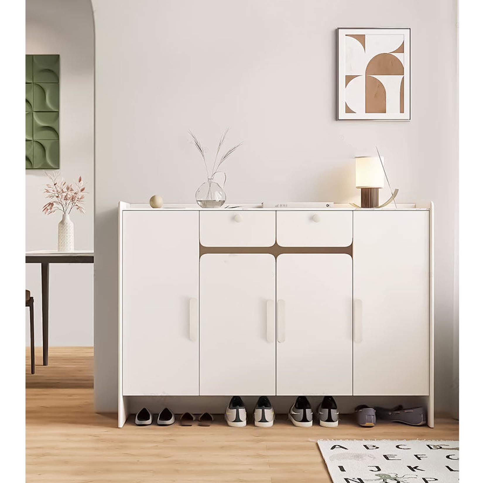 2 Piezas Tiradores para Muebles,Manijas de Puertas,Manillas de barra de Aluminio,Pomos para Armarios de la Cocina,Cómodas,Puertas y Cajones,con Ttornillos (Longitud 500mm,Marrone)