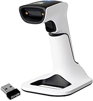 ScanAvenger Wireless 1D/2D Bluetooth Barcode Scanner with Next-Gen Stand - Portable Inventory Reader for PC, Mac, iOS, Android