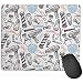 Produktbild Barber Shop Zubehör Monochrom Gaming Mouse Pad, Mousepad Gaming Mouse Pad