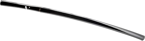 Miniatura 3 de Espada hecha a mano shirasaya, katana japonesa de samurai forjada a mano completamente funcional, de espiga completa, de acero al carbono, arcilla