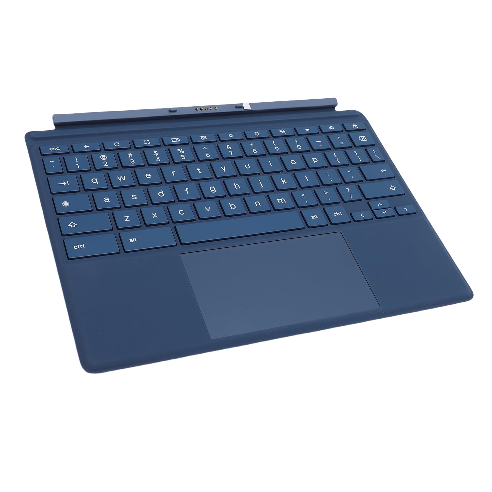 Annadue Ultra Slim Bluetooth Keyboard, Przenośna Mini Bezprzewodowa Klawiatura z Akcentem Touchpad dla Chromebook X2