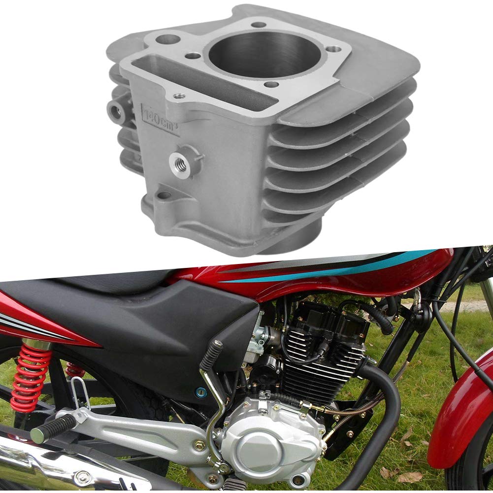Tbest Kit Cilindro Cilindro Motore Acciaio Inossidabile Resistente Alla Ruggine Resistente All'usura Facile da Installare Sostituzione con Guarnizione Pistone per