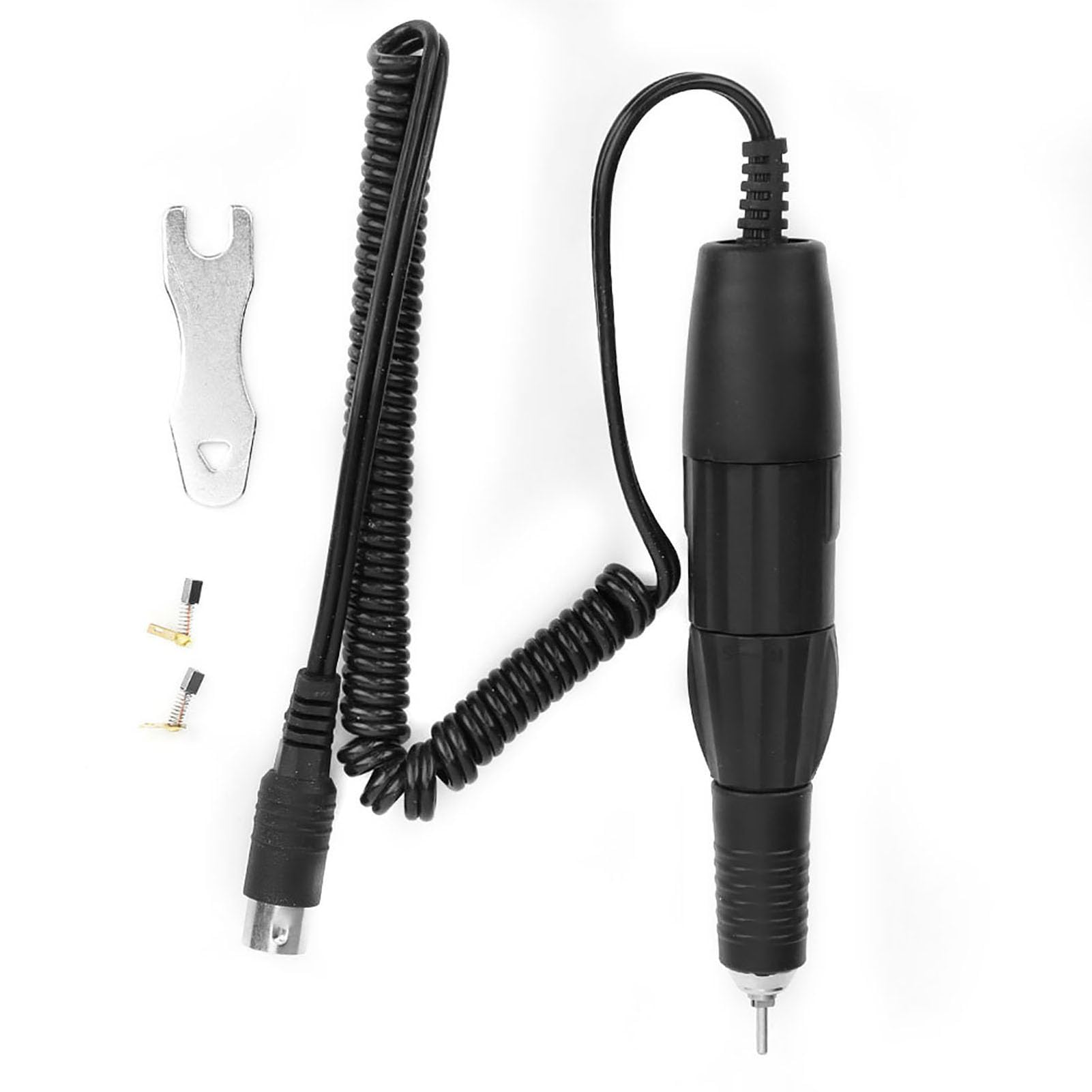 Torno para Uñas 35000RPM Taladro Eléctrico para Uñas Máquina Pulidora de Uñas con Mango Máquina Pulidora Repuesto de Mango