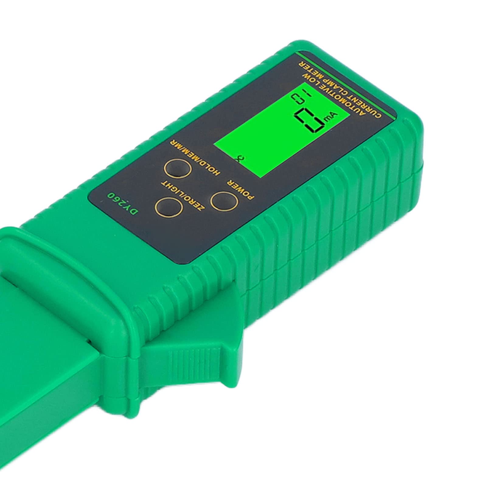 Tbest Automatyczny Miernik Cęgów Prądowych 0mA-60A AC DC Tester Wycieków Samochodowych z pamięcią Przechowywania Danych do Rozładowywania Akumulatora Samochodowego Rozwiązywanie
