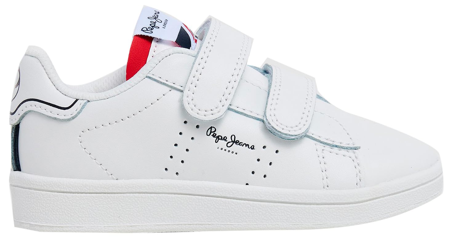Pepe Jeans Player Basic BK, Zapatilla Niños