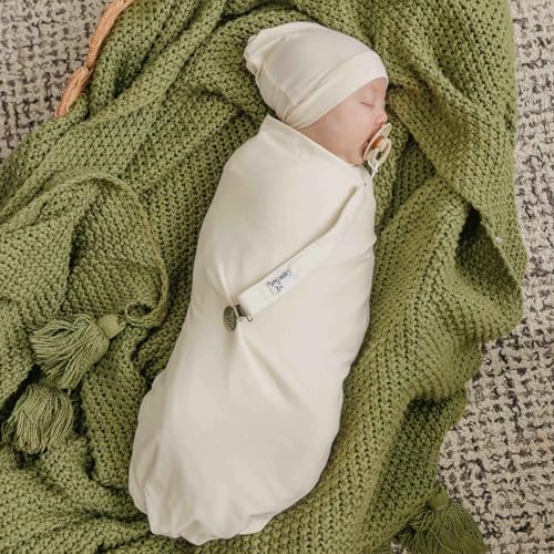 Image of Copper Pearl 3-Pack Pacifier Holders: Premium Knit Binky Clips for Baby Girls and Boys - Stylish Stainless Steel Design for Secure No-Drop Attachment - Butter