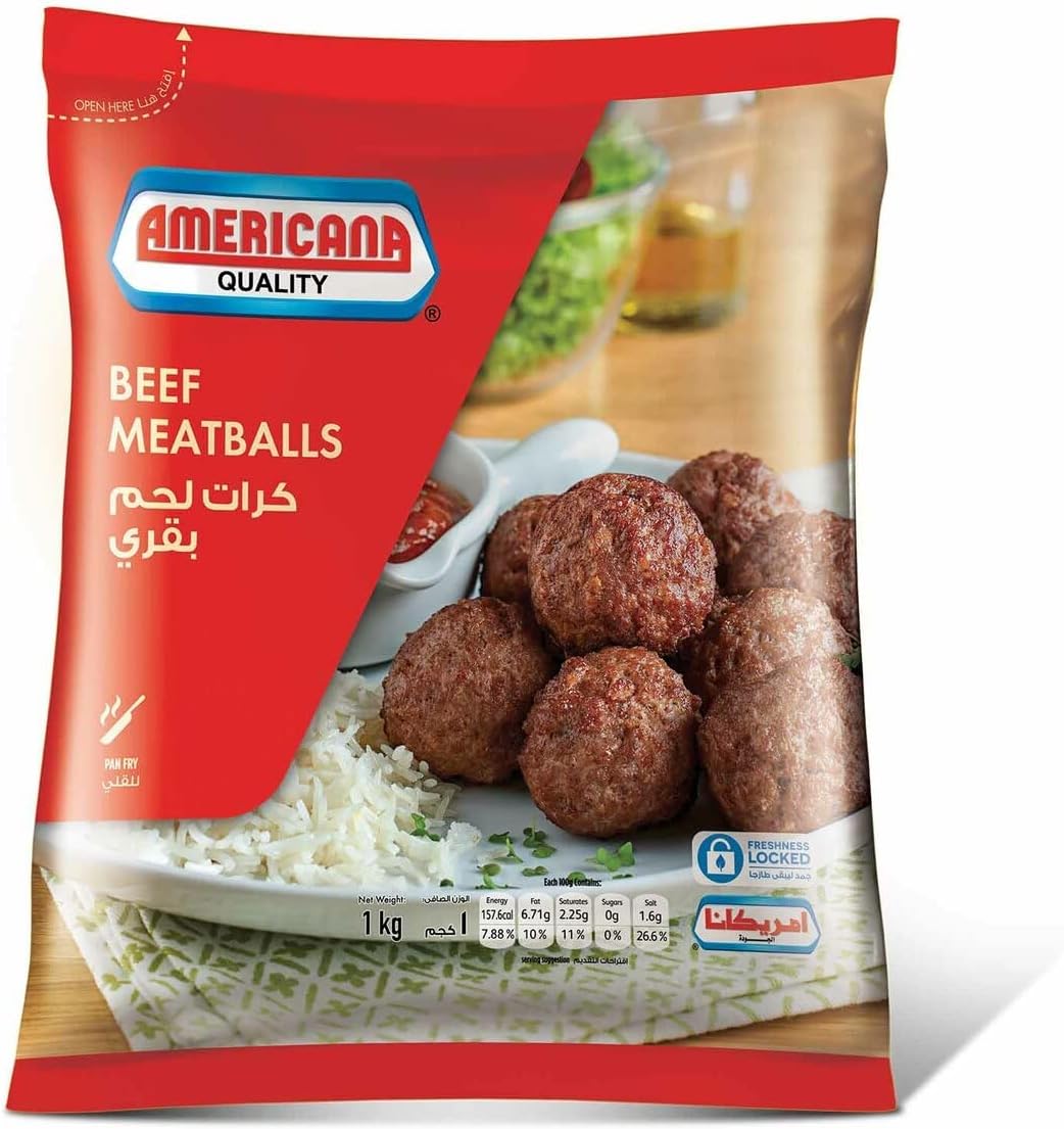 Americana Beef Meat Ball 1kg