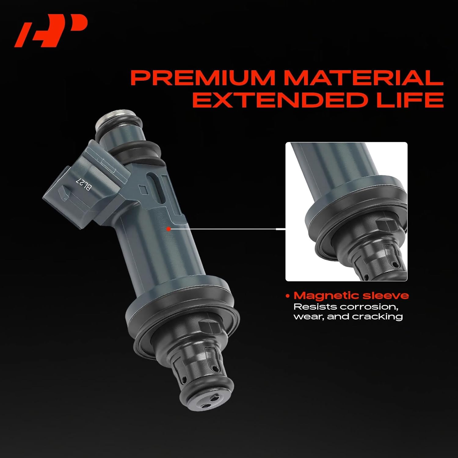 A-Premium Fuel Injectors Set of 6 Compatible with Toyota Camry 1998-2001, Highlander 2001-2003, Avalon 1998-2004, Sienna 1999-2003, Solara 2001-2003 & Lexus RX300 1999-2003, ES300 1998-2001, 3.0L