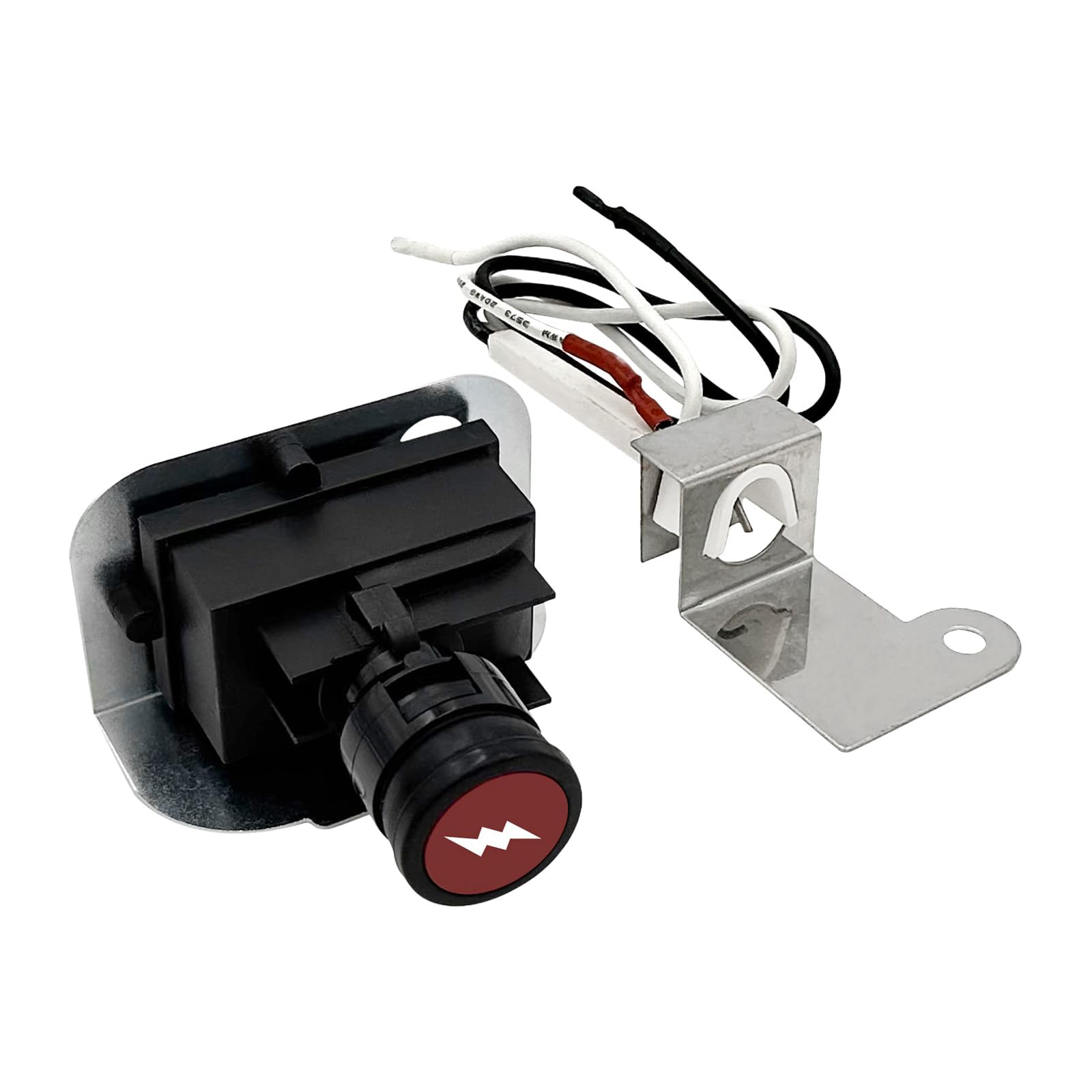 Xinsheinelry Grills Assembly Set Grills Accessories Grill Ignitions Set Electrode Ignitions Component Metal Texture Metal Electrode Assembly High Temperature Fit Electronic Ignition Construction