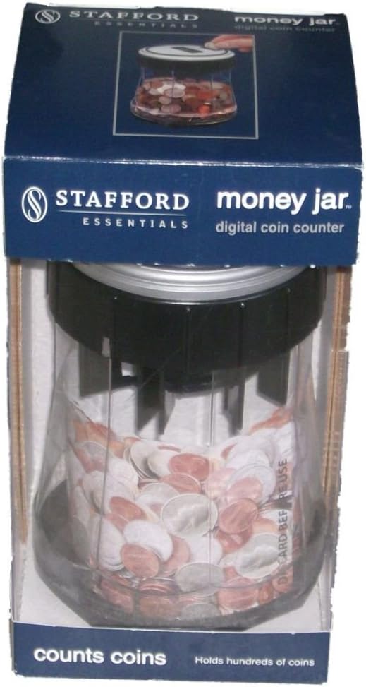 Money Jar Digital Coin Counter