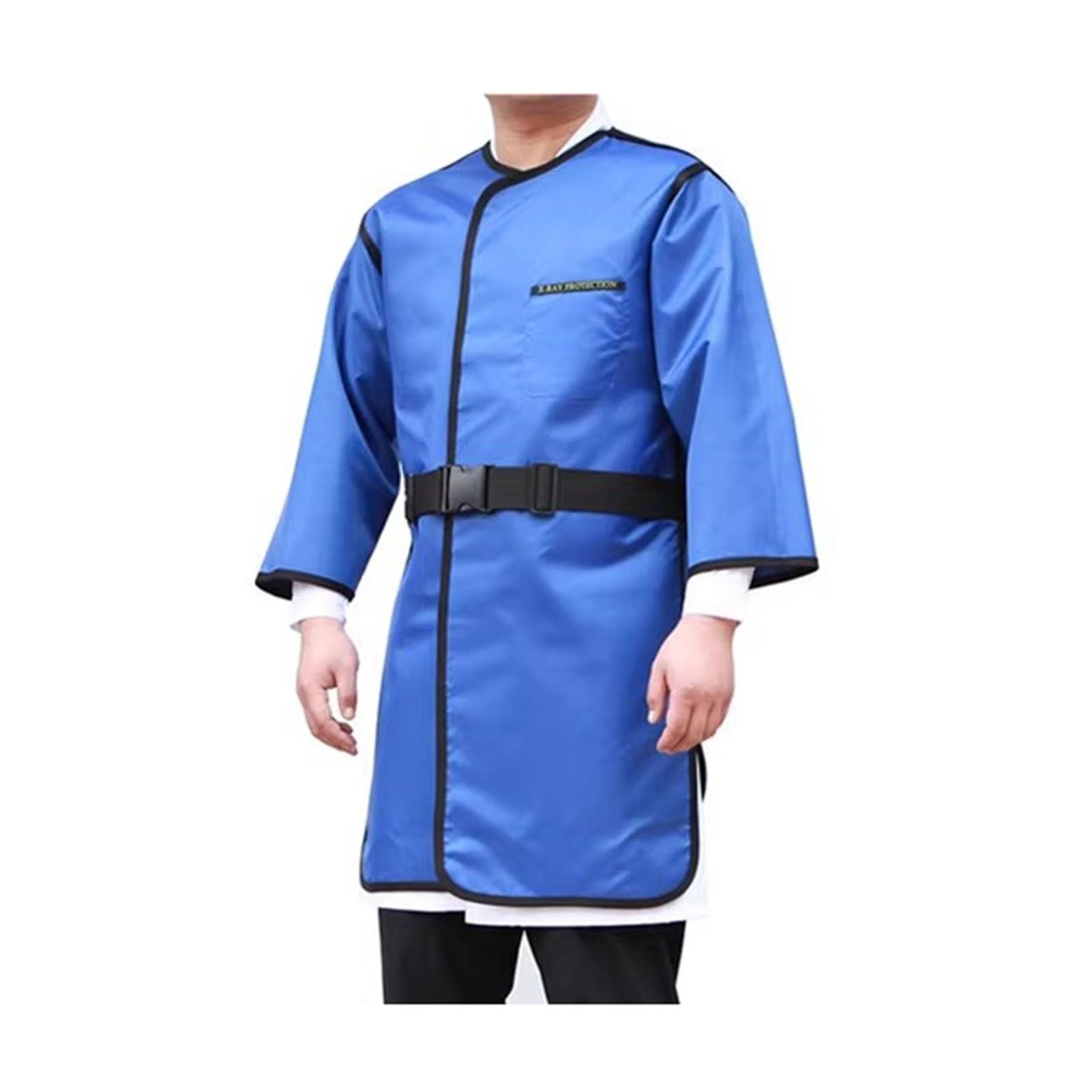 Delantal de Plomo Delantal De Plomo con Mangas Largas para Adultos, Ligero Y Ajustable, para Protección Radiológica En Laboratorio(0.5mmpb,110x60cm)