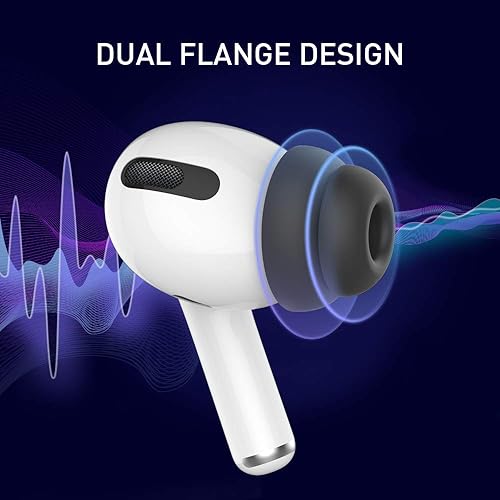 Miniatura 2 de Delidigi 6 pares de almohadillas de repuesto para AirPods Pro de 21 generación, auriculares de silicona con reducción de ruido, accesorios para