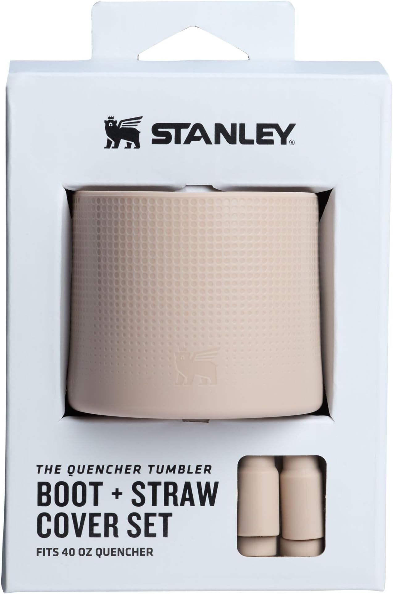 Quencher Boot and Straw Cover Cap | Anti-Slip Silicone Protector for Tumbler with Handle | Accessory Set for Stainless Steel Drinking Cup | BPA-Free