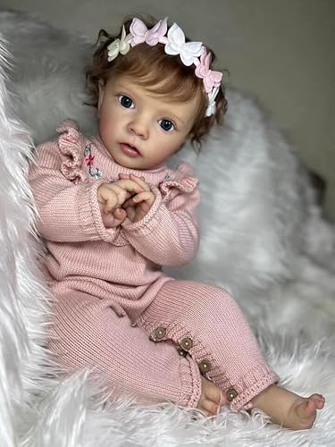 Icradle Lifelike Reborn Baby Doll 24 Inch 61Cm Silicone Reborn Toddler Doll Real Life Baby Doll Toy Gift For Age 3+ #TOP1