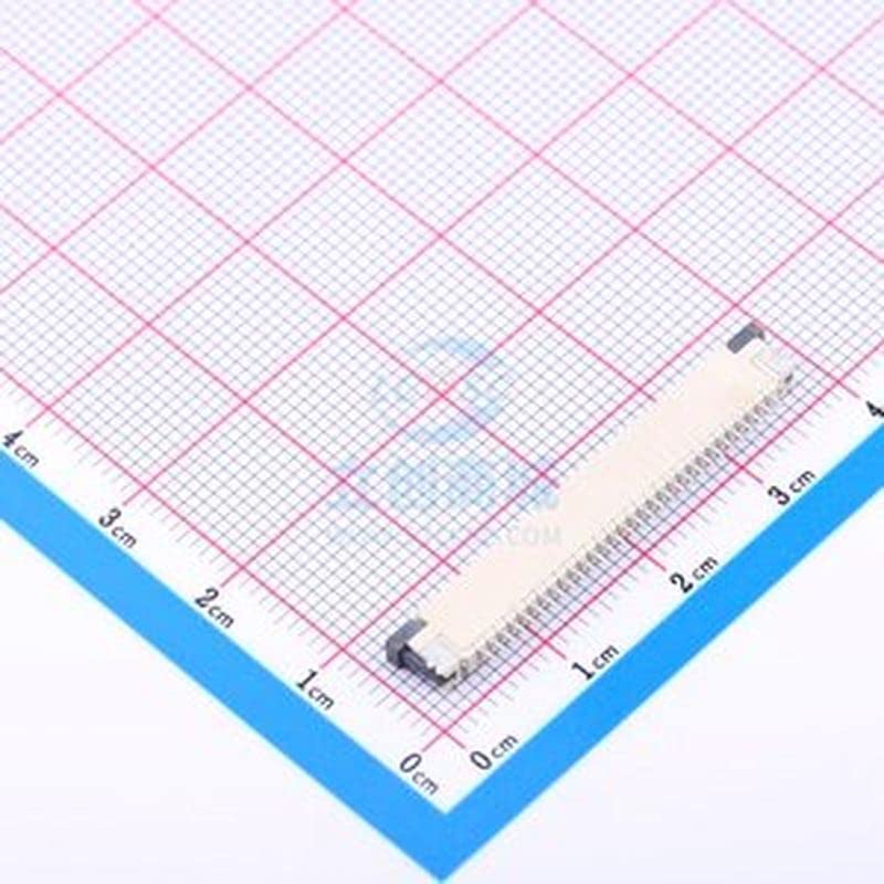 10 Pcs 1mmP Number: 30 Drawer Type Bottom Connected FFC/FPC Connector SMD, P=1mm 1mm 1.0K-FX-30PWB