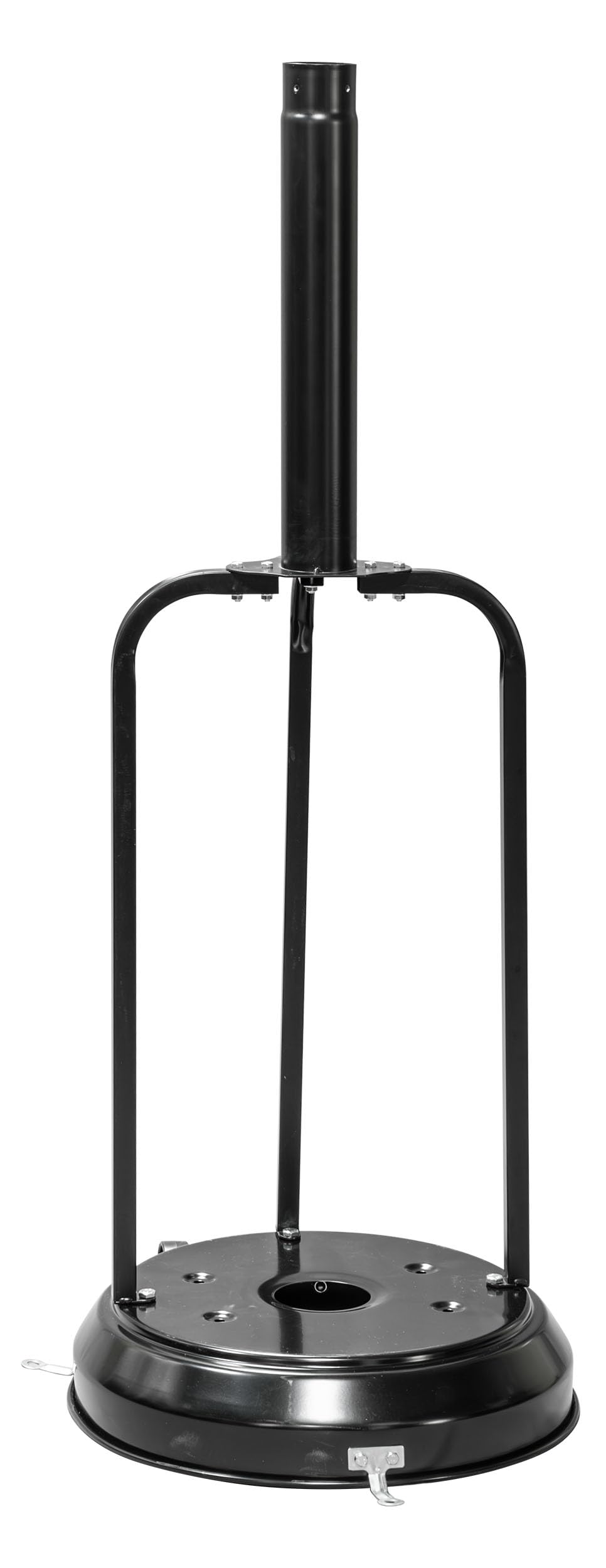 APANA Gas Heizpilz Bellamente Ecoline - Gasheizstrahler 8 kW für Terrasse, Balkon & Garten, sparsam ca. 0,57 kg/h, Strahlungswärme, Rollen, Umkippsicherung & Abschaltautomatik, Anthrazit