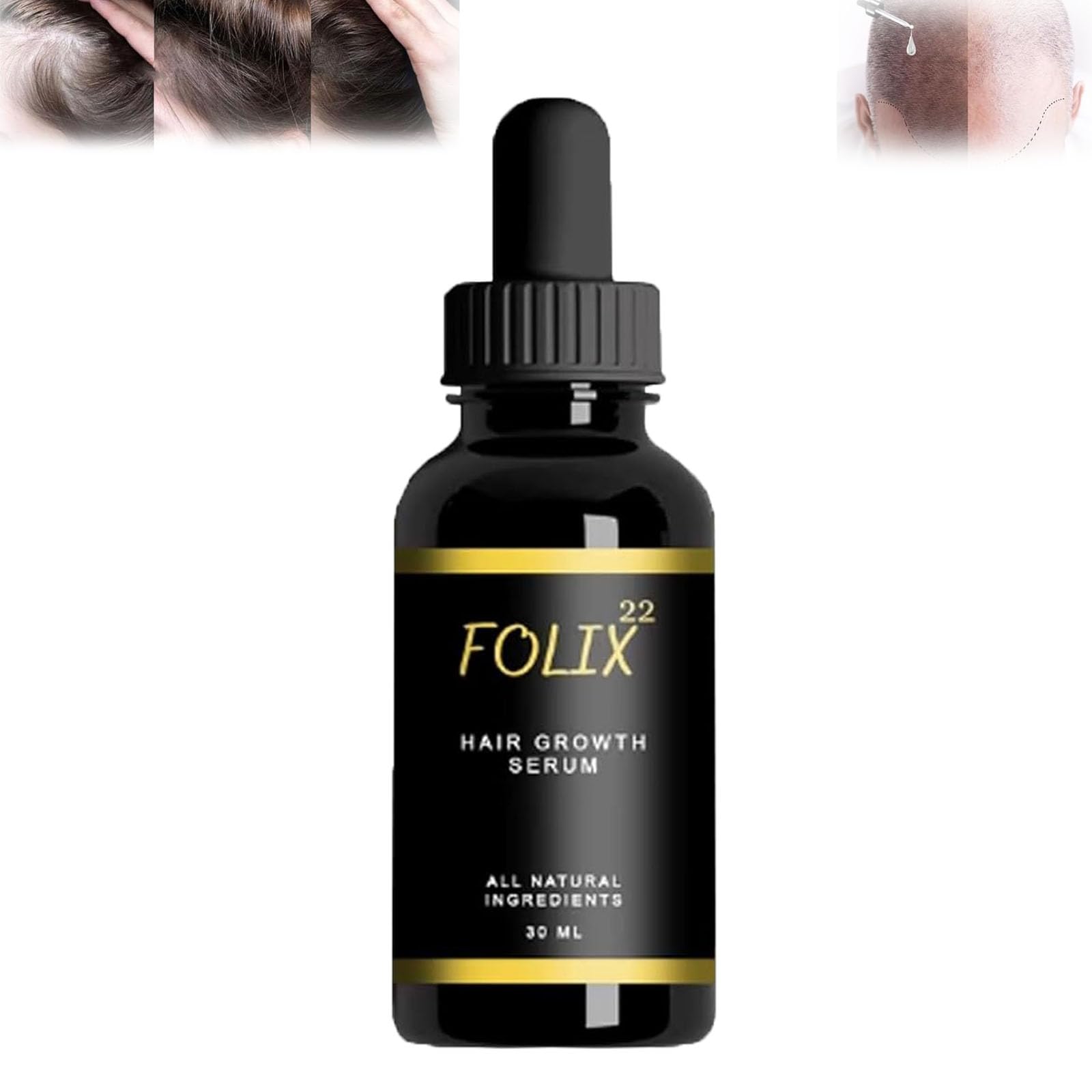 Folix22 Hair Growth Formula, Folix 22 Hair Growth Serum, Folix22 Hair Growth, Folix22 Hair Growth System, Folix 22 Hair Loss Formula, Folix22 Hair Growth Oil, For Thinning and Damaged Hair (1PCS)