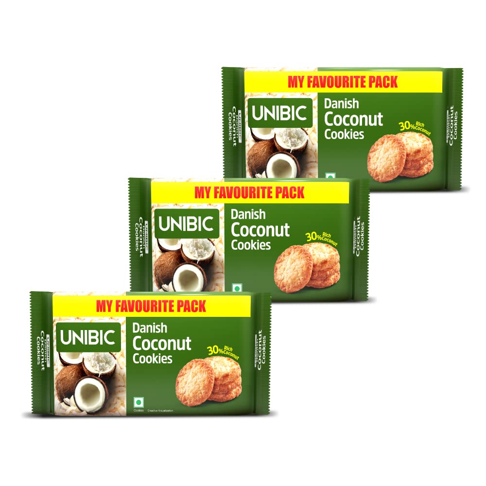 See full amazon price history chart for UNIBIC Danish Coconut Cookies, 900g | Pack of 03 UNIBIC Danish Coconut Cookies, 900g | Pack of 03 (B0C1NMHZ8G) Amazon Price History, Amazon Price Tracker