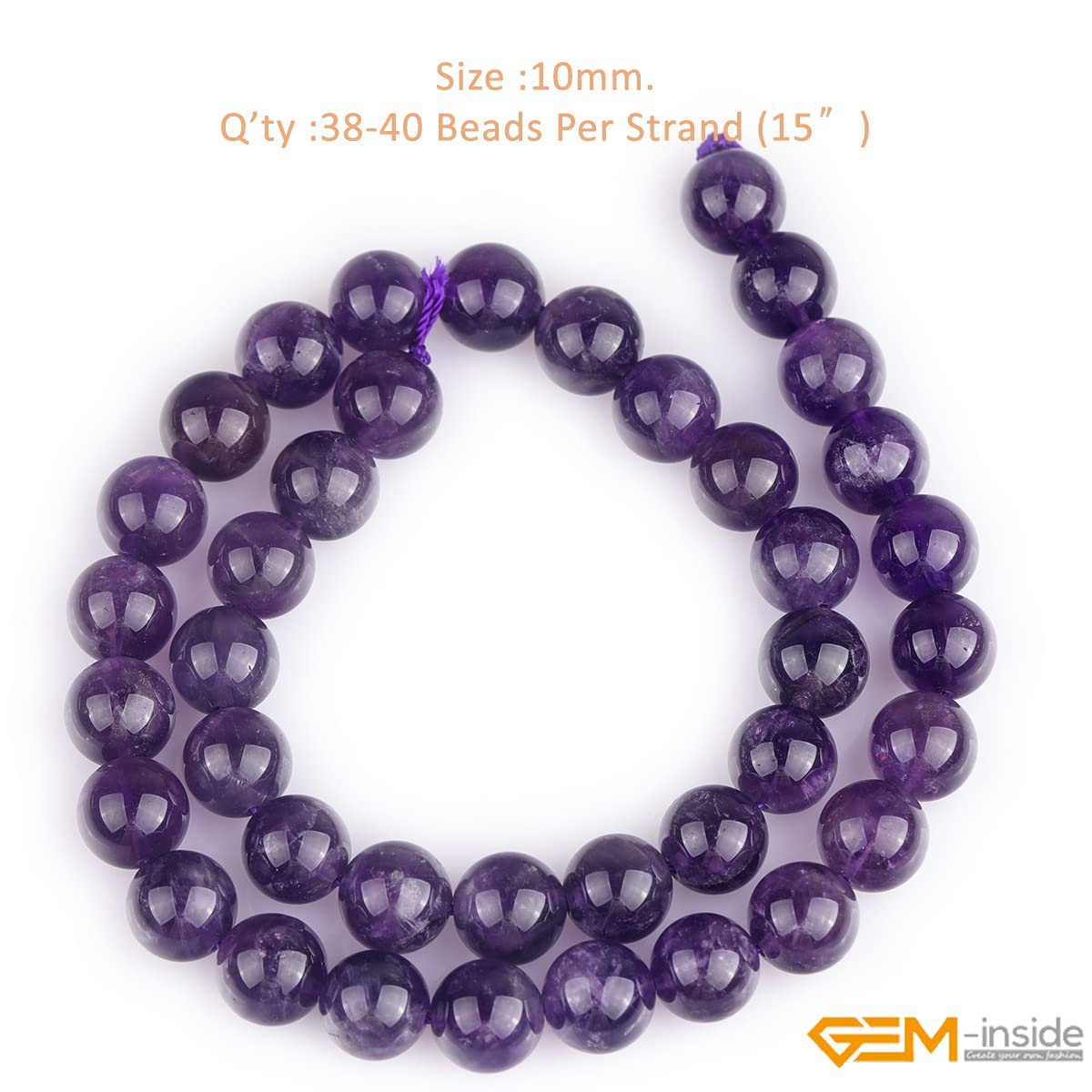 Gem-Inside Filo Perline Labradorite - 38.1cm Con Perle 6-8mm Per Gioielli Fai Da Te