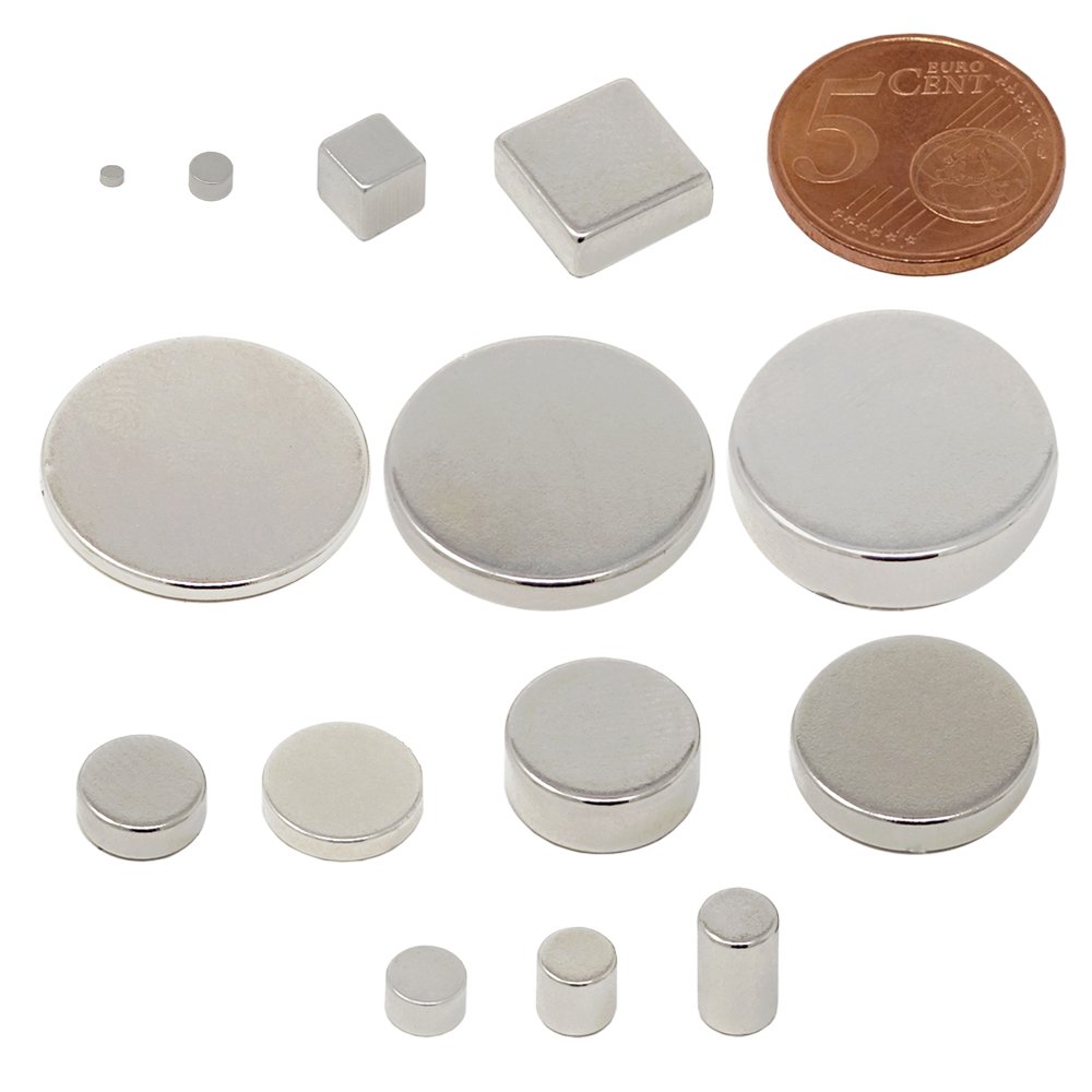 SBS Magnete Al Neodimio 6x2 Mm 50 Pezzo Magnete Estremamente Forte - Foto 4