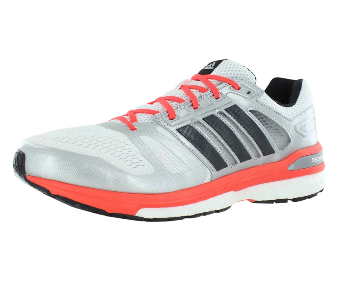 adidas Men's Supernova Sequence 7 White-Black-Red