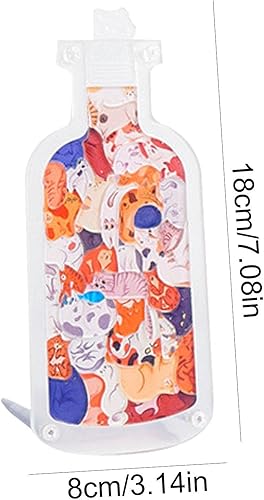 Miniatura 2 de Rompecabezas 3D de animales lindos rompecabezas creativo de acrílico para botella de bricolaje lindo cerdo pato gato juego de regalo para niños y