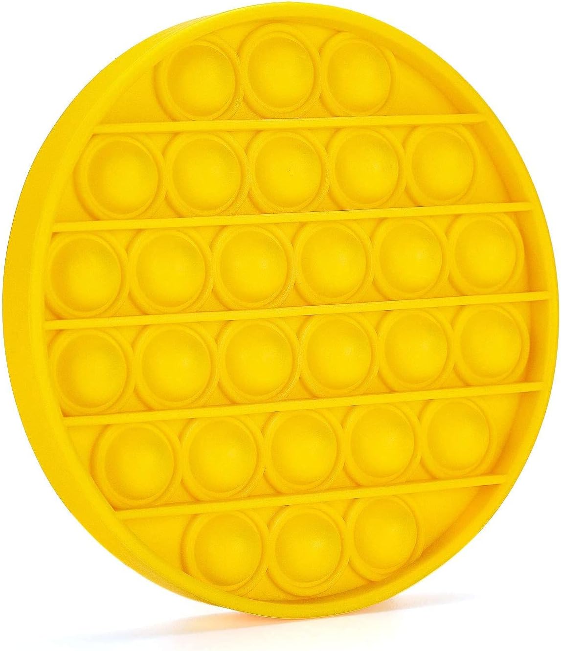 pop it Fidget Toys, pop it Fidget Toy Set | pop its Fidget Toys, Fidget Toys pop it Rainbow, pop it Toy, | poppit Fidget Toy, Rainbow pop it, Push pop Bubble Fidget Toy (Yellow - Circle)