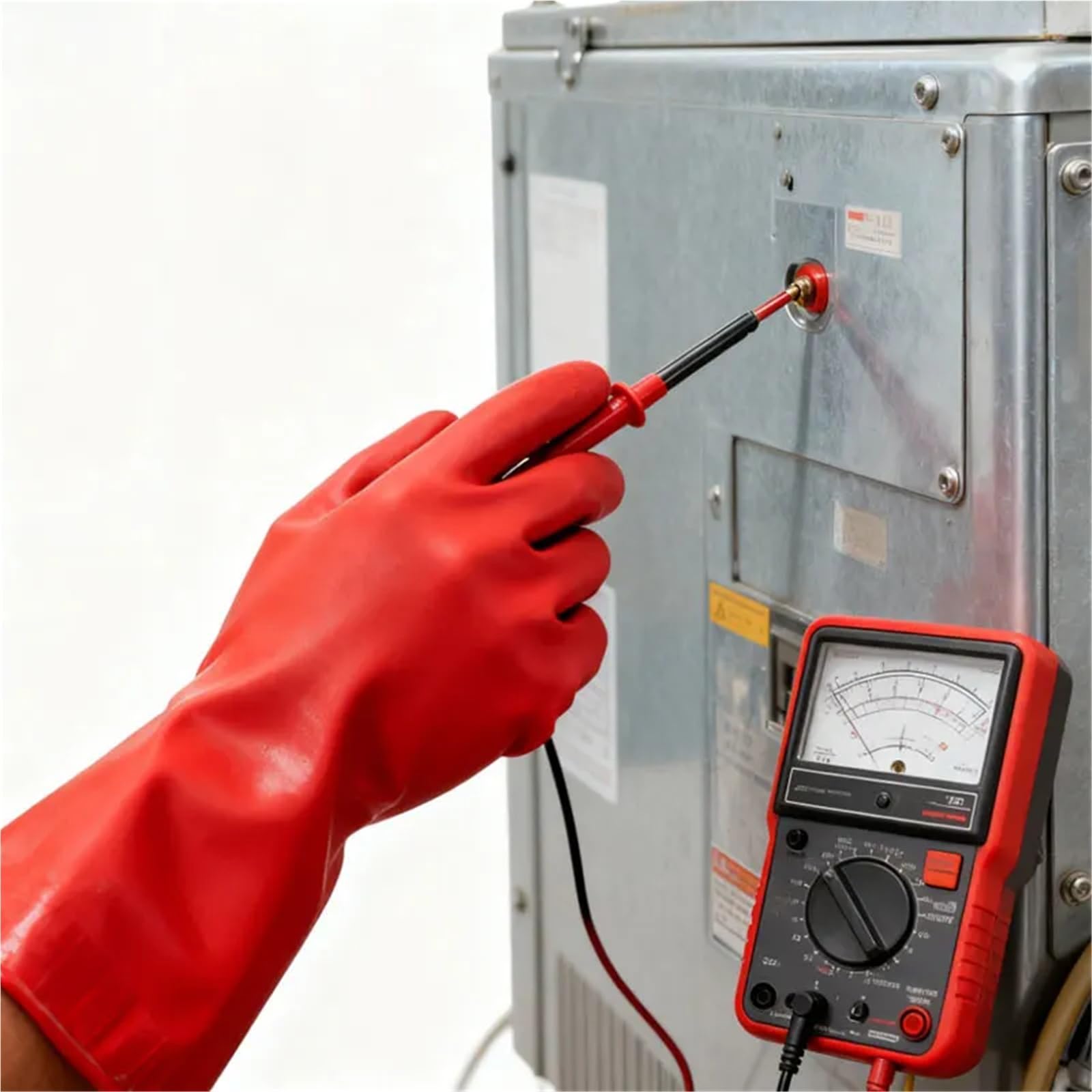 Generisch 12KV-Hochspannungs-Isolierhandschuhe | Sicherheitsschutzhandschuhe For Installateure Und Elektriker, Elektrische Wartung