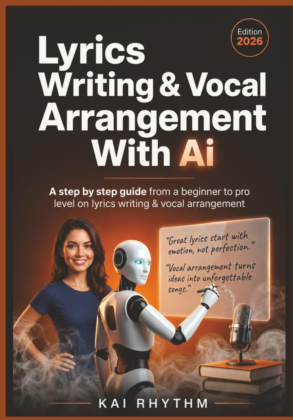 LYRICS WRITING & VOCAL ARRANGEMENT WITH AI: A step by step guide from beginner to pro level on lyrics writing & vocal arrangement