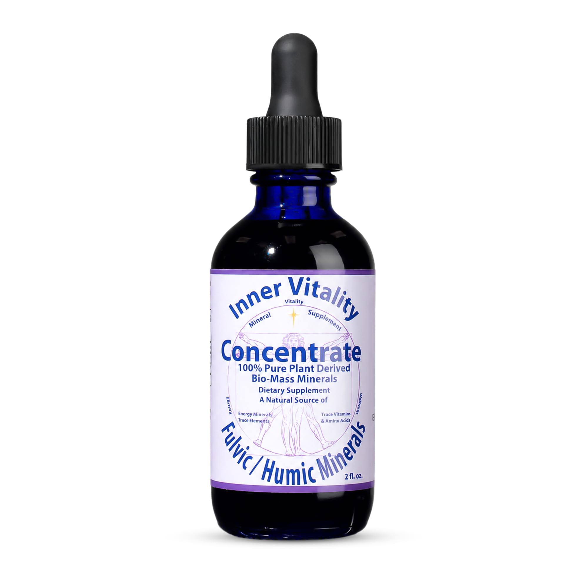 Inner Vitality, Concentrate, Fulvic/Humic Minerals, 2 fl oz