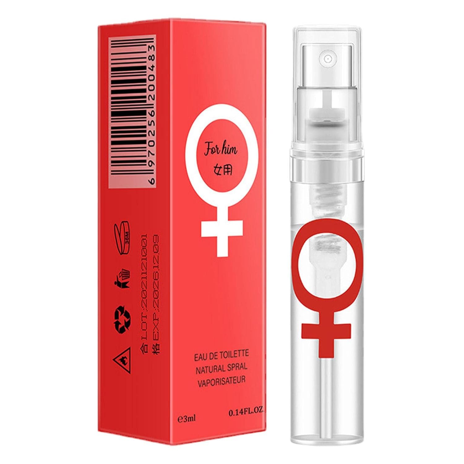 PheromoneParfüm Für Frauen, 3 Ml PheromonParfüm Für Frauen, Original