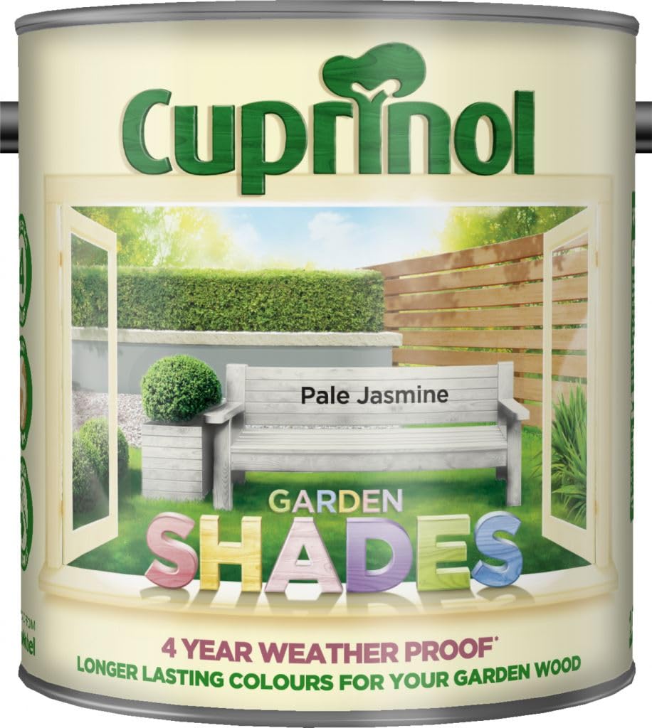 Cuprinol Pale Jasmine 2.5 Litre Garden Shades Standard Colours