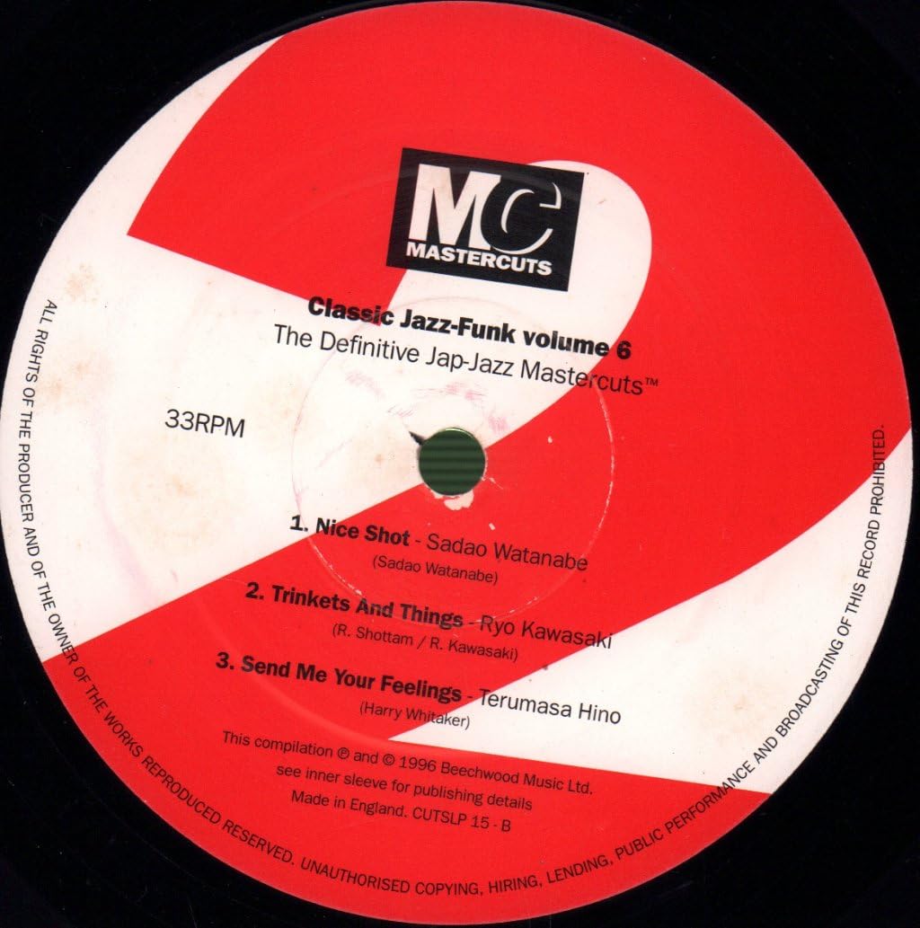 Classic Jazz Funk Mastercuts 6