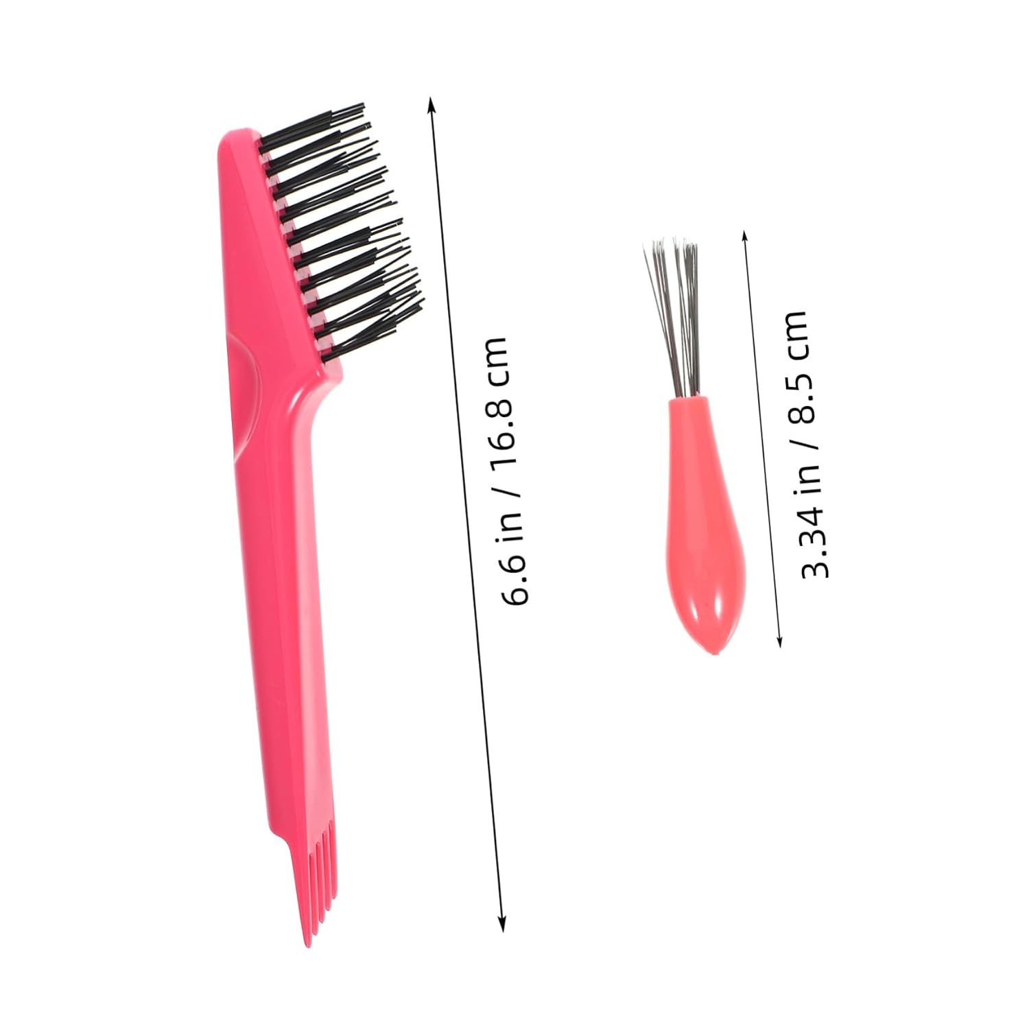 1 Set Comb Cleaning Tool Set Ergonomic Hair Brush Cleaner for Salon Home Use Efficiently Removes Hairballs Durable Easy to Clean for Personal and Travel Needs