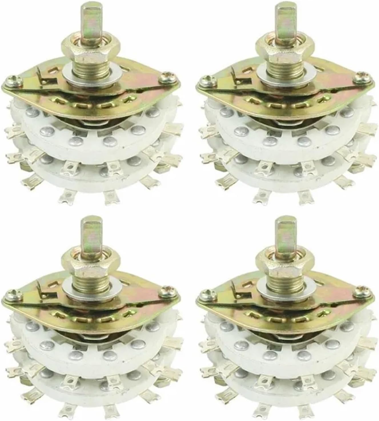 1PC KCT 2P6T Ceramic Rotary Switch Band Channel Selector 2Layer KCZ(Medium) KCT(Large)