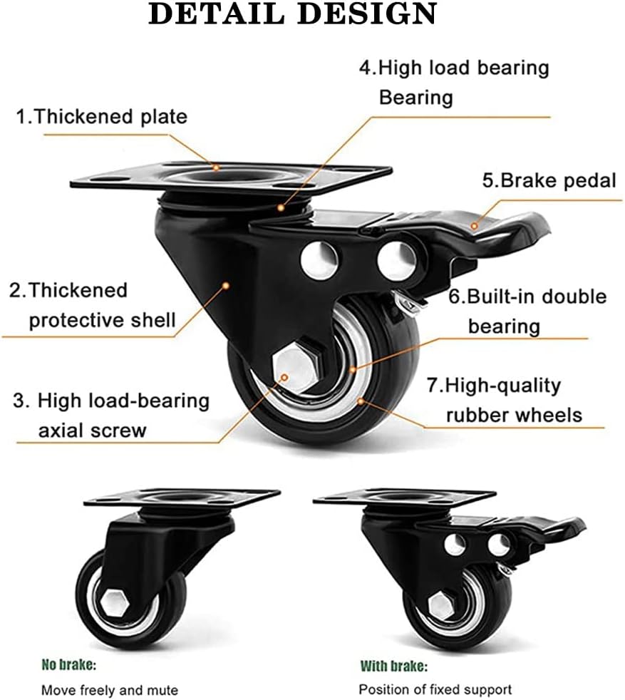 Caddies Square Plant Caddy With Wheels Heavy Duty Plant Dolly Outdoor Rolling Plant Stand With Brake Casters, Metal Plant Roller Base Indoor For Heavy Pots 330 Lbs ( Color : Black , Size : 18inch )