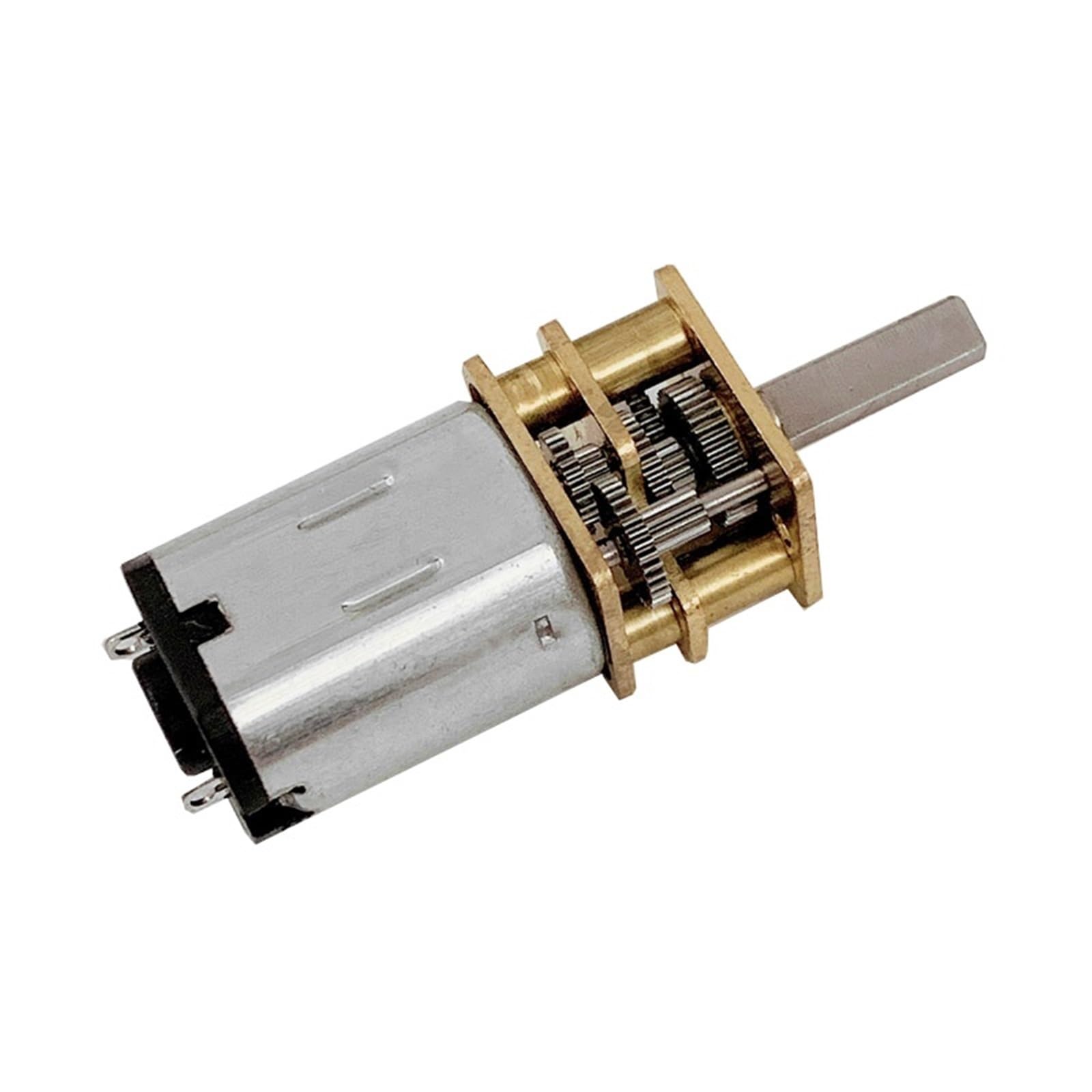 Motor reductor metálico micro GA12-N20 CC 3/6/12V, rango de velocidad 30-1000 RPM