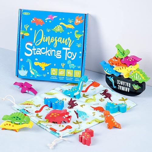 OBEST Giochi per Impilare in Legno, Giocattolo