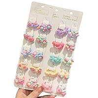 Vista 1 de 40 ligas para el cabello para niñas, lindas bandas elásticas para el cabello, soportes suaves para coletas, accesorios para el cabello para bebés