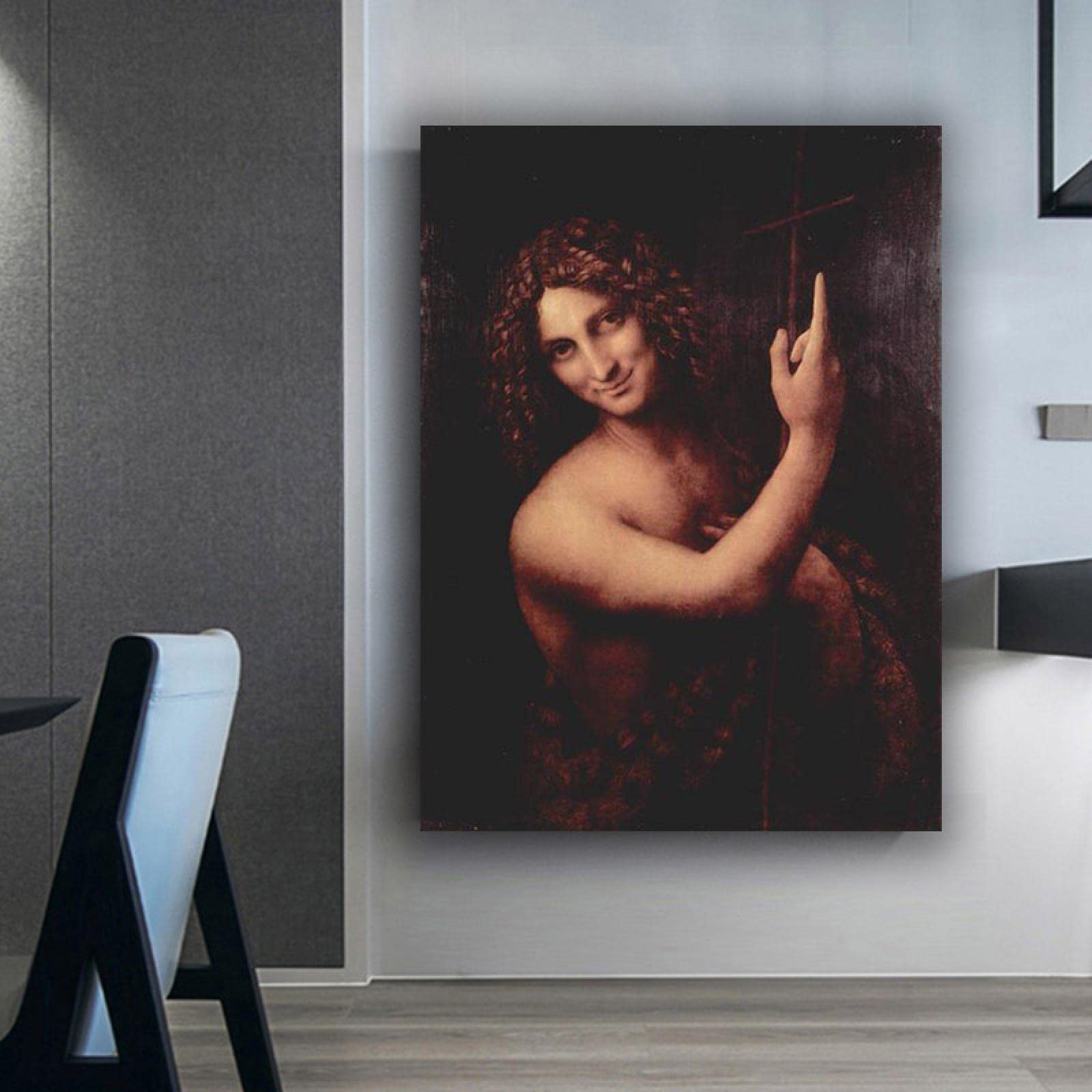 Amazon.co.jp: レオナルド・ダ・ヴィンチ作「洗礼者ヨハネ