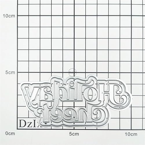 Vista 95 de DzIxY Troqueles de corte de metal con texto en inglés "I Love You" para hacer tarjetas, troquelados, troquelados, plantillas para máquina de álbumes