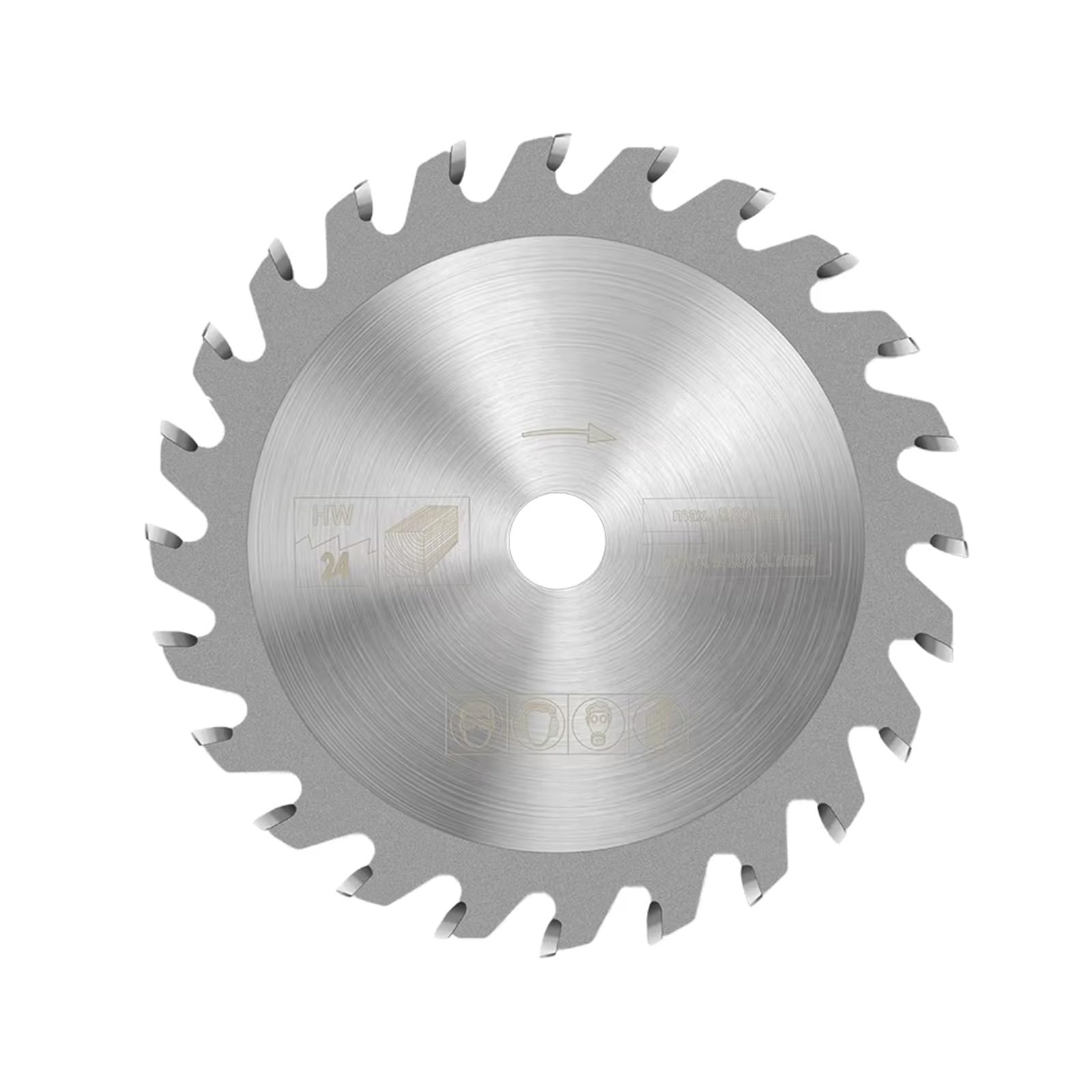 Brzeszczot do cięcia metalu 5 sztuk 85mm 24/30/36T średnica tarczy tnącej Mini piła tarczowa brzeszczoty do pił drewna z końcówką węglikową tarcza cięcia(5pcs 85x10x24T)